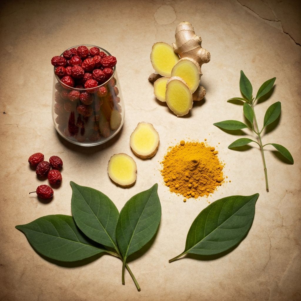 Composition of various botanical ingredients